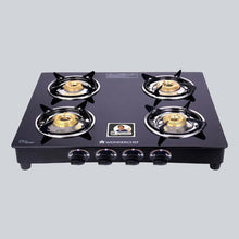 Load image into Gallery viewer, Acura 4 Burner Glass Cooktop, Toughened Glass Top, Compact design, Manual, 1 year warranty