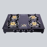 Acura 4 Burner Glass Cooktop, Toughened Glass Top, Compact design, Manual, 1 year warranty