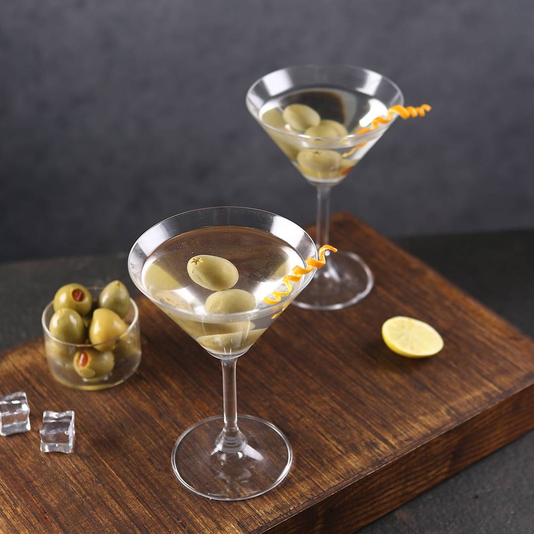 Modena Martini Glass 210 ml (Set of 6)