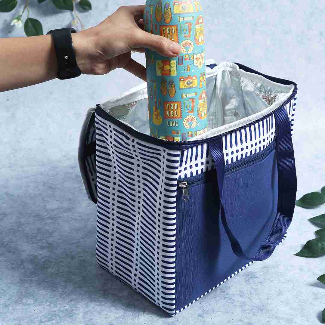 Como Tiffin bag - Blue