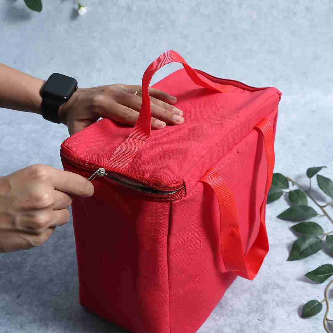 Como Tiffin bag - Red