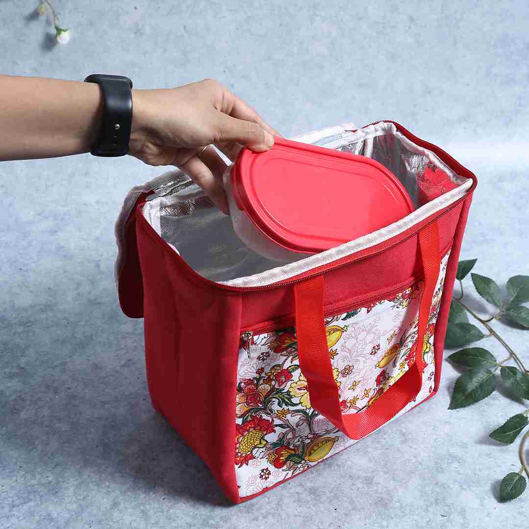 Como Tiffin bag - Red