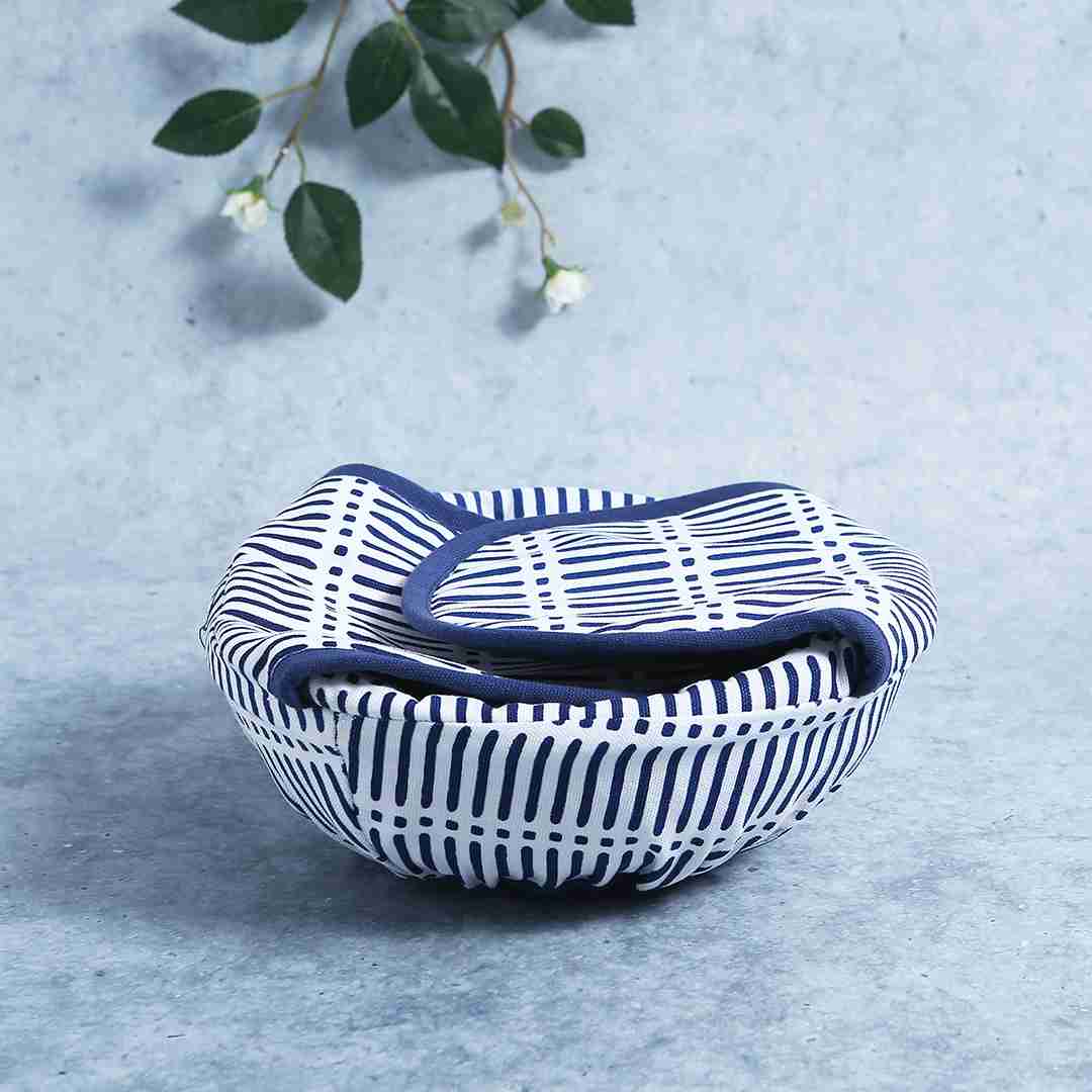 Como Bread Basket - Blue