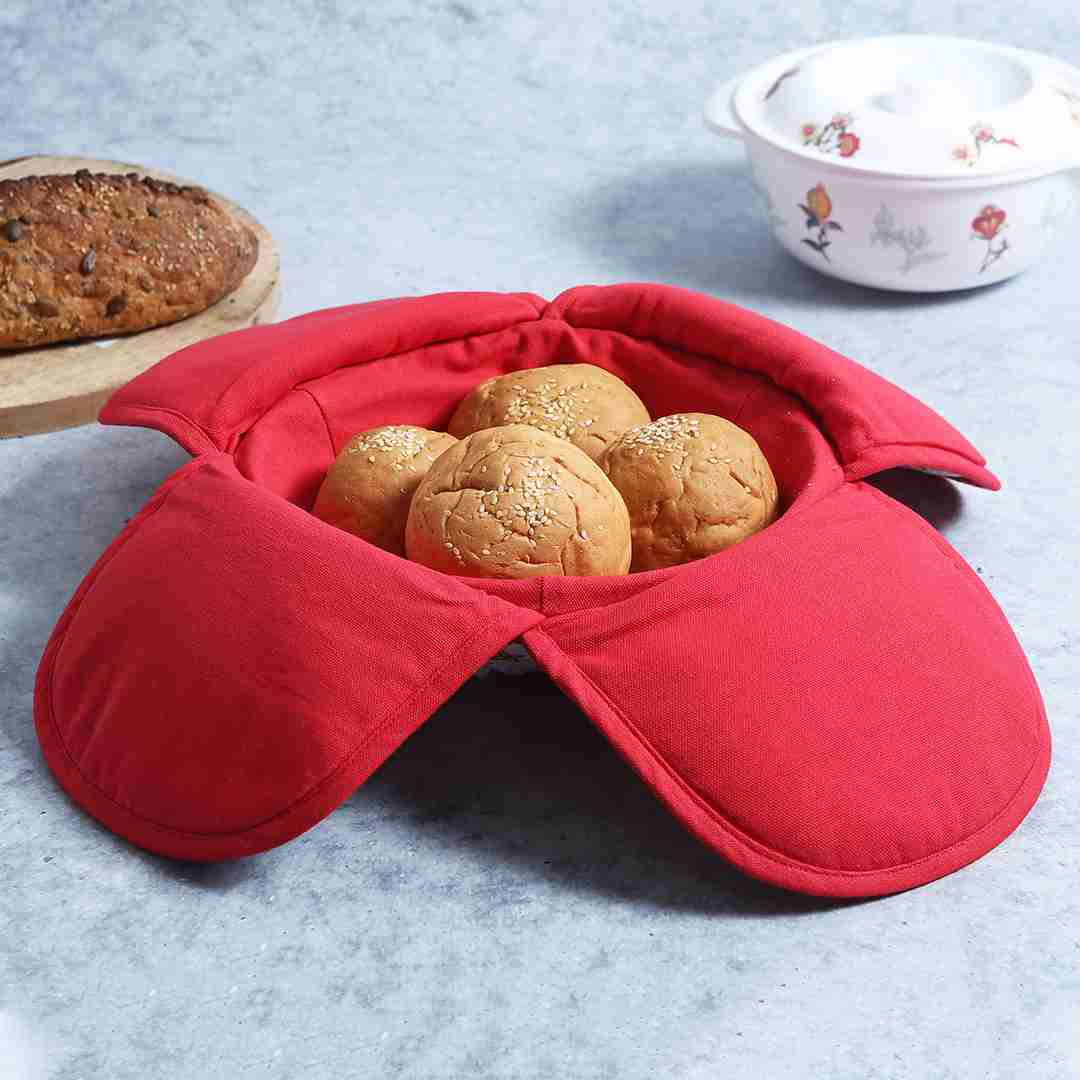 Como Bread Basket - Red