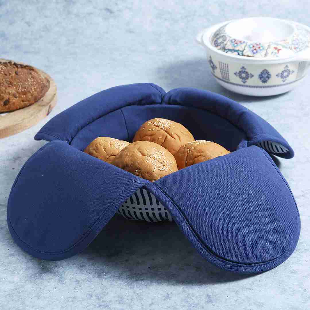 Como Bread Basket - Blue