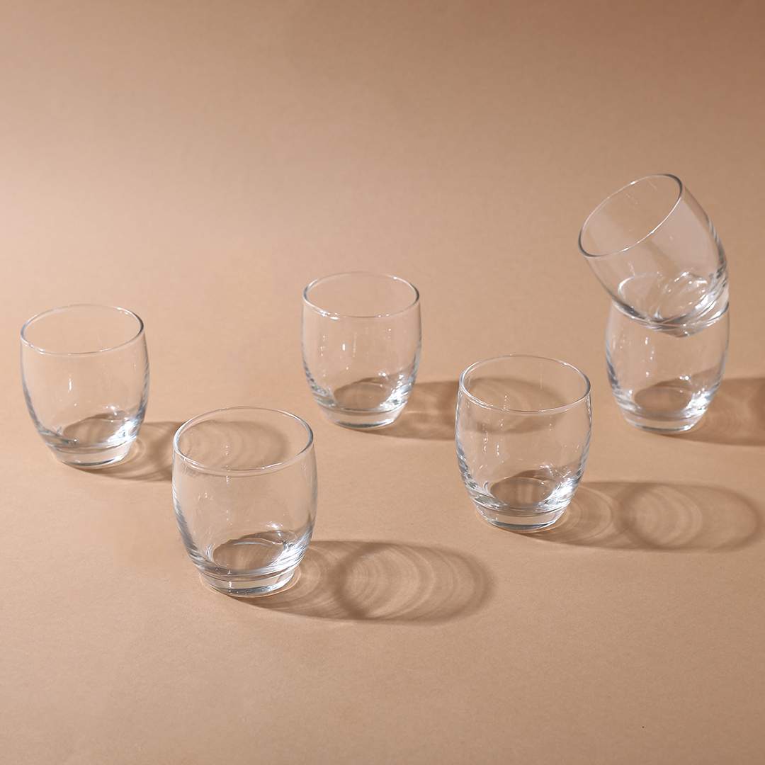 Modena Multipurpose Glass 240 ml (Set Of 6)