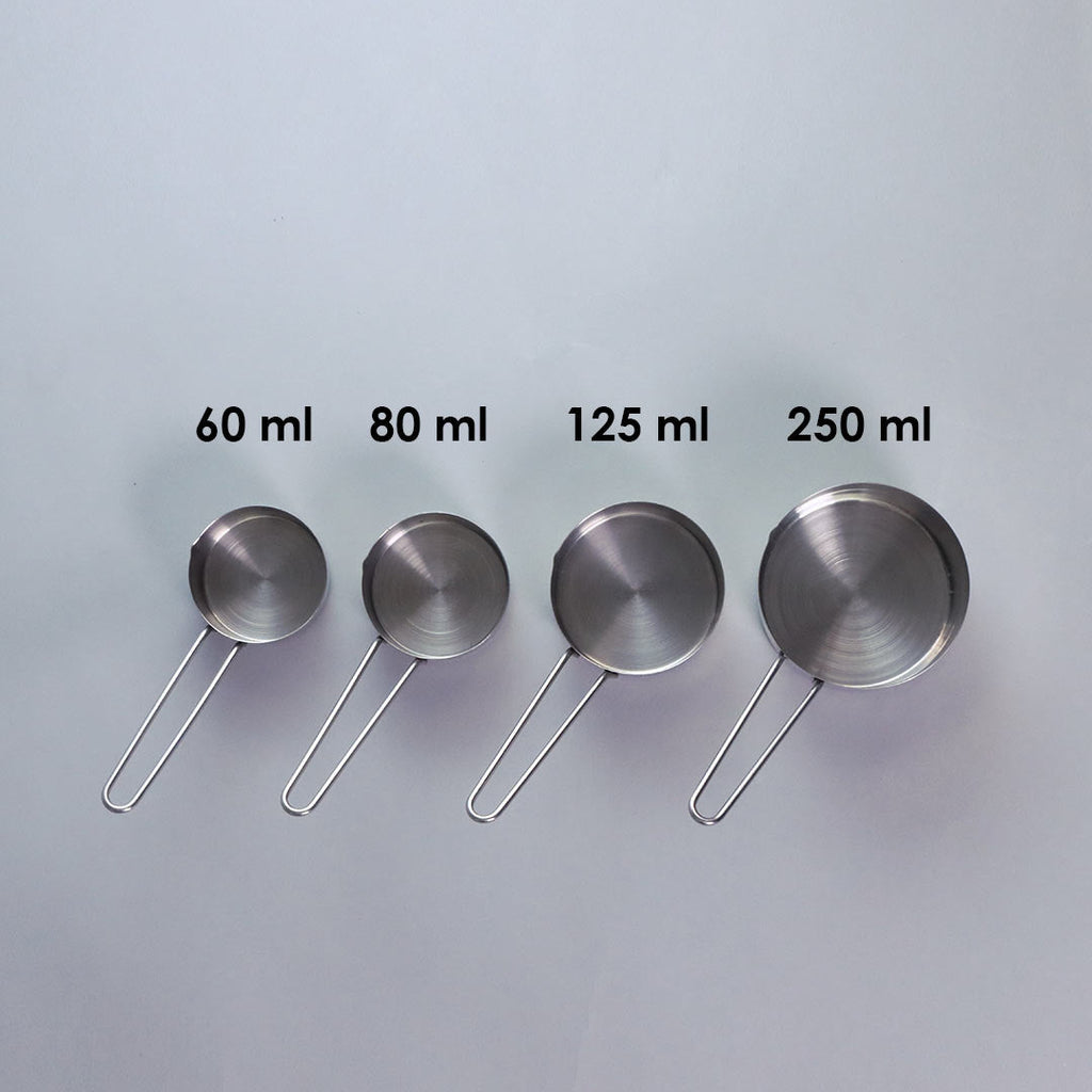 Ambrosia Stainless Steel Measuring Cups - Set of 4