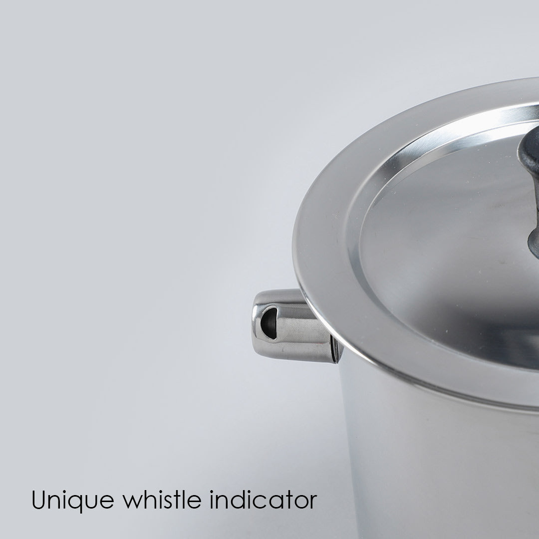 Stainless Steel Milk Boiler with Whistle- 2L