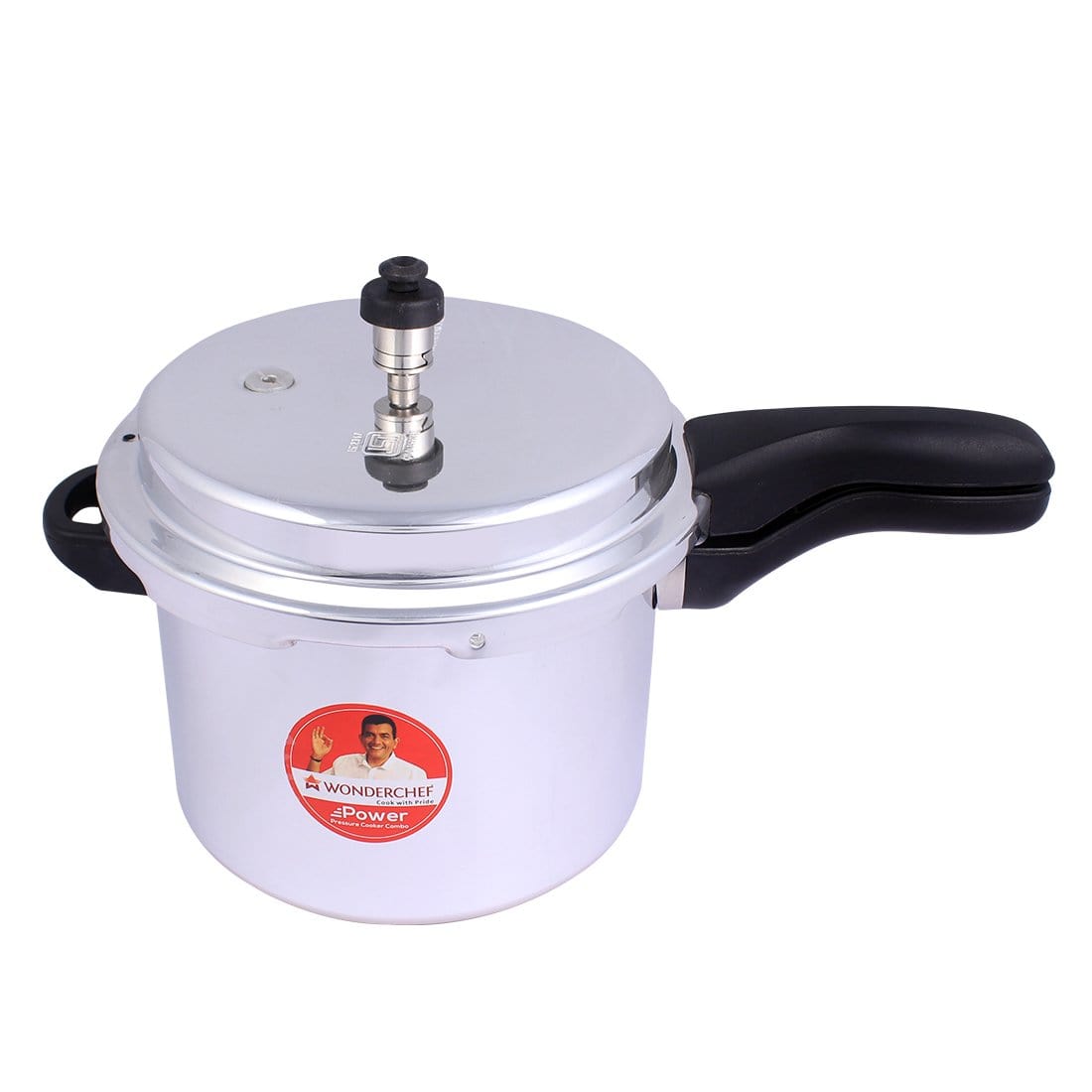 Wonderchef Power Outer Lid Pressure Cooker 5L (Silver) - Wonderchef