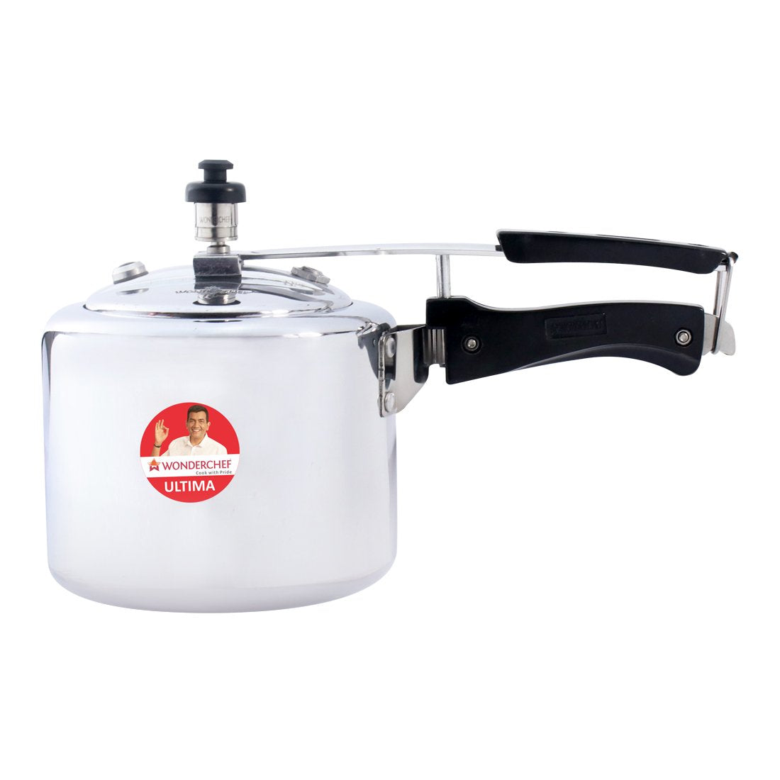 Ultima Aluminium Inner Lid Pressure Cooker Set (2L, 3L & 5L)