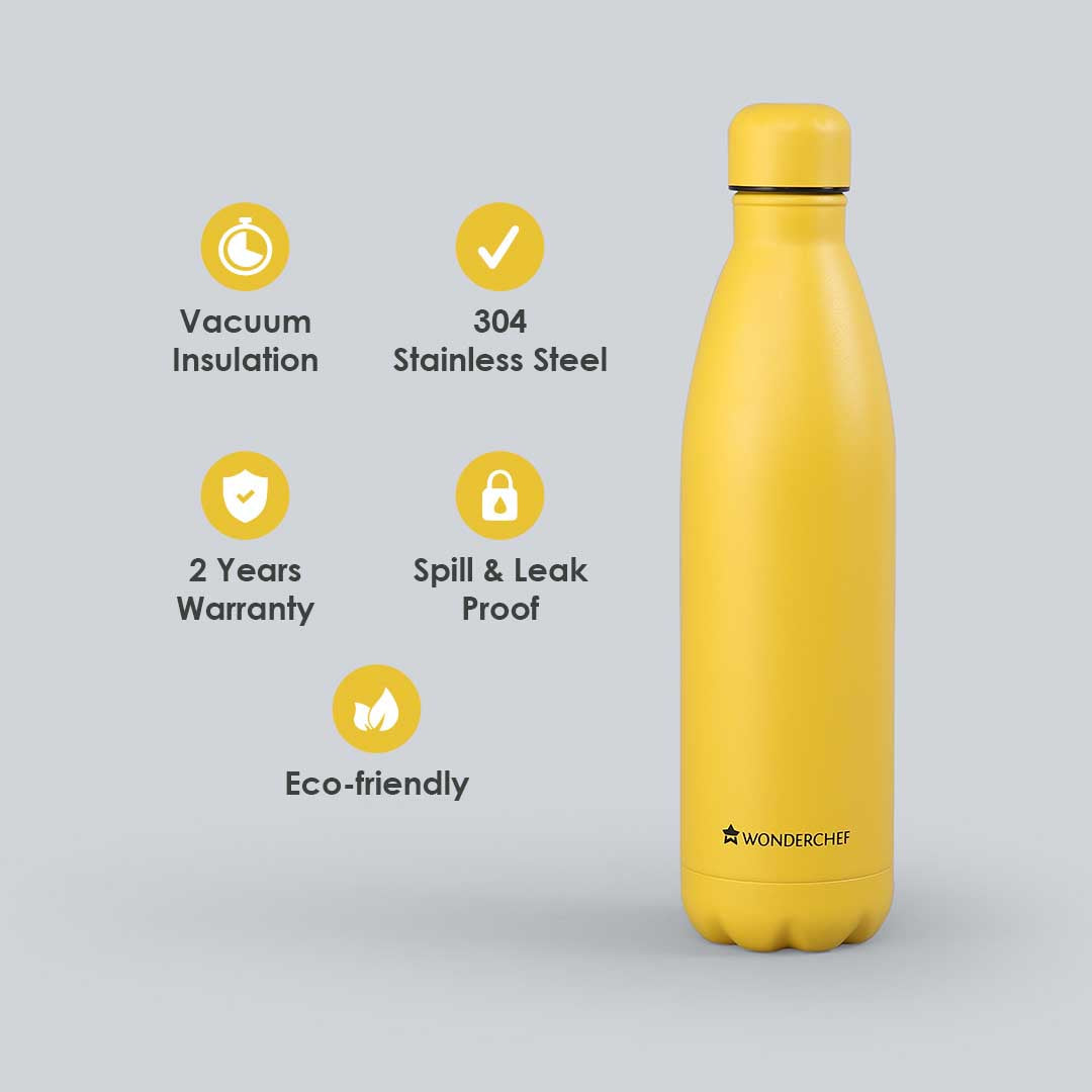 Sunny Spell, 750ml, Double Wall Stainless Steel, Vacuum Insulated, Hot And Cold Flask