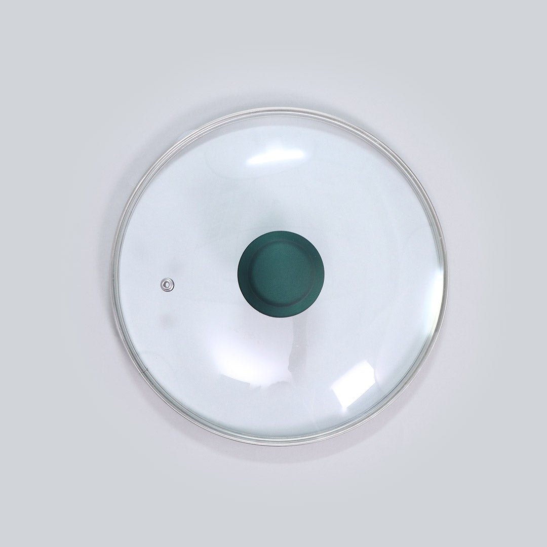 Green Lid 24cm with elegant soft-touch knob