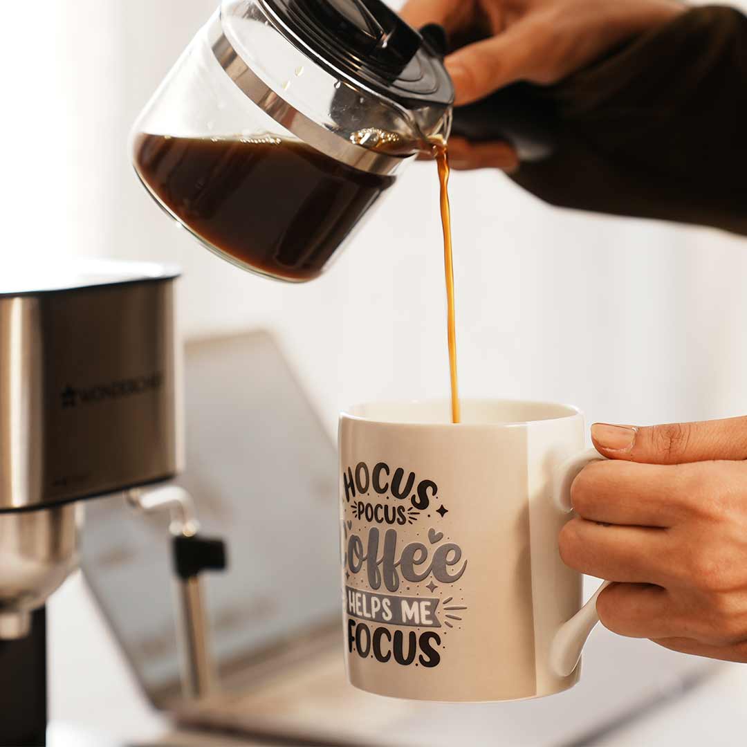 Sicilia Mug Hocus Pocus Coffee Helps Me Focus Mug 370 ml