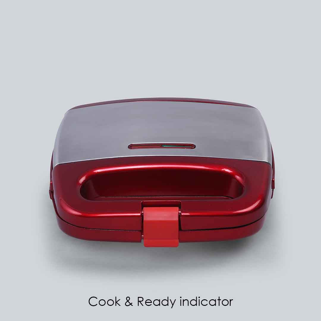 Crimson Edge Sandwich Maker