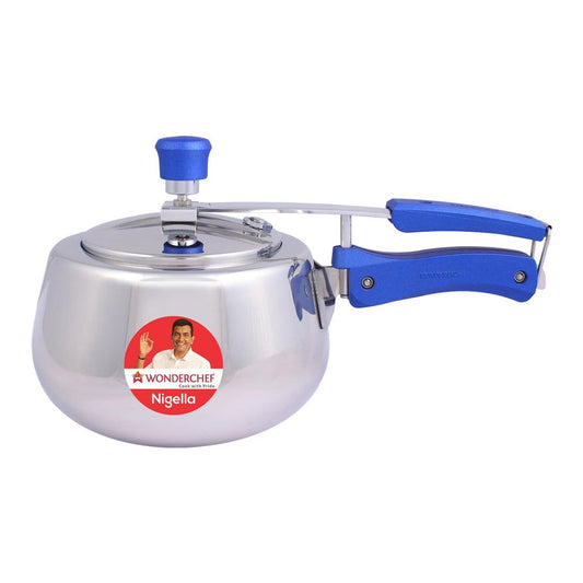 Wonderchef Nigella Inner Lid Pressure Cooker SS Round 3L - Wonderchef