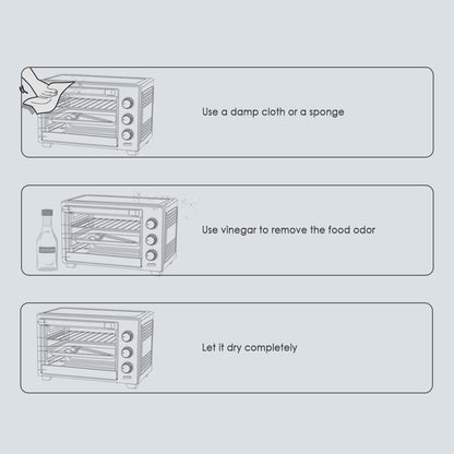 Oven Toaster Griller (OTG) - 19 Litres, Black - with Auto-shut off, Heat-Resistant Tempered Glass, Multi-Stage Heat Selection