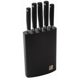 Laser Soft Touch 5Pc Knife Block Set