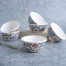 Load image into Gallery viewer, Venice Veg Bowl - Blue (Set of 6)