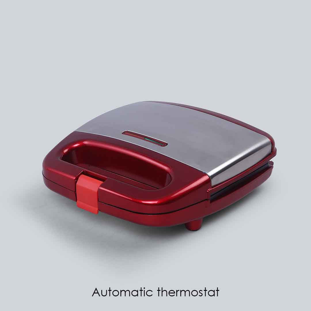 Crimson Edge Sandwich Maker