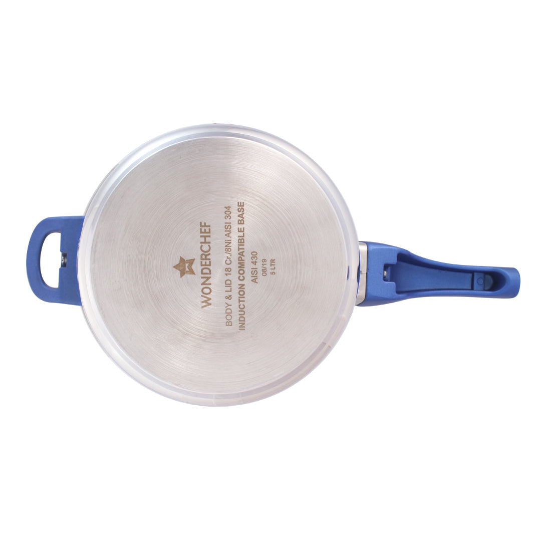 Wonderchef Nigella Pressure Cooker Blue - Wonderchef