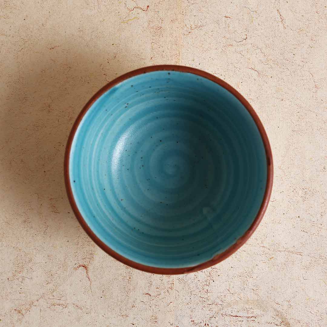 Teramo Stoneware Soup Bowl - Blue (Set of 2)