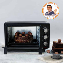 गैलरी व्यूवर में इमेज लोड करें, Oven Toaster Griller (OTG) - 19 Litres, Black - with Auto-shut off, Heat-Resistant Tempered Glass, Multi-Stage Heat Selection