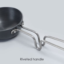 गैलरी व्यूवर में इमेज लोड करें, Aluminium Hard anodized Tadka Pan Large