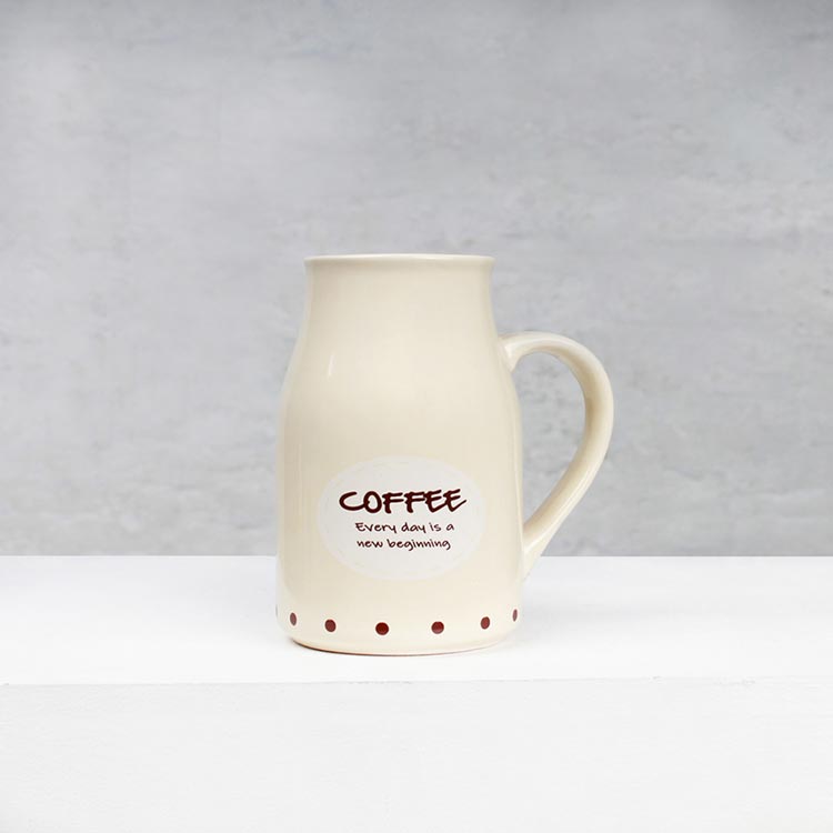 Earth Store Cream Flask Mug - Single