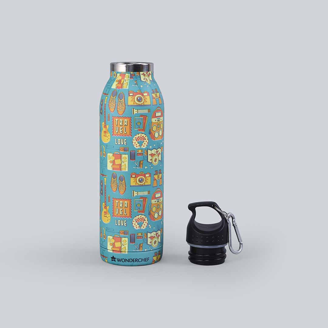 Urban Nomad, 600ml, Double Wall Stainless Steel, Vacuum Insulated, Hot And Cold Flask, Your story