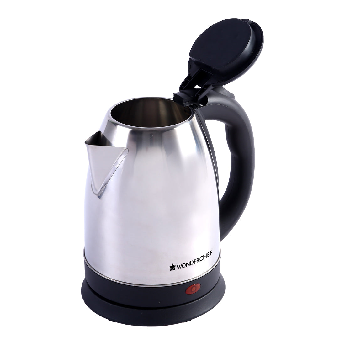 Crescent Electric Kettle, Stainless Steel Interior, Safety Locking Lid- 1.8L, 1800W, 2 Years Warranty