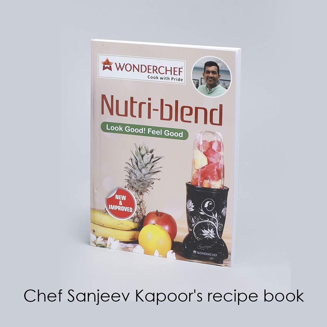 Nutri-blend, 400W, 22000 RPM Mixer-Grinder, Blender, SS Blades, 2 unbreakable Jars, 2 Years warranty, Purple, Online Recipe Book By Chef Sanjeev Kapoor