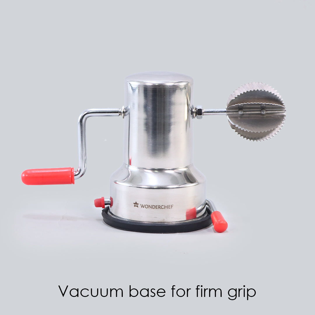 Stainless Steel Vacuum Base Coconut Scraper