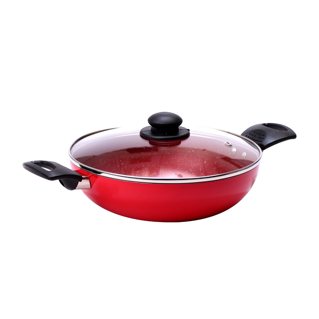 Valencia Non-stick Cookware Set - Red