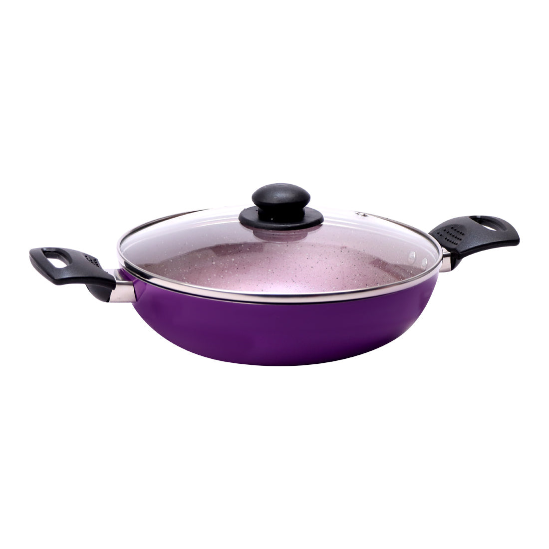 Valencia Non-stick Cookware Set - Purple