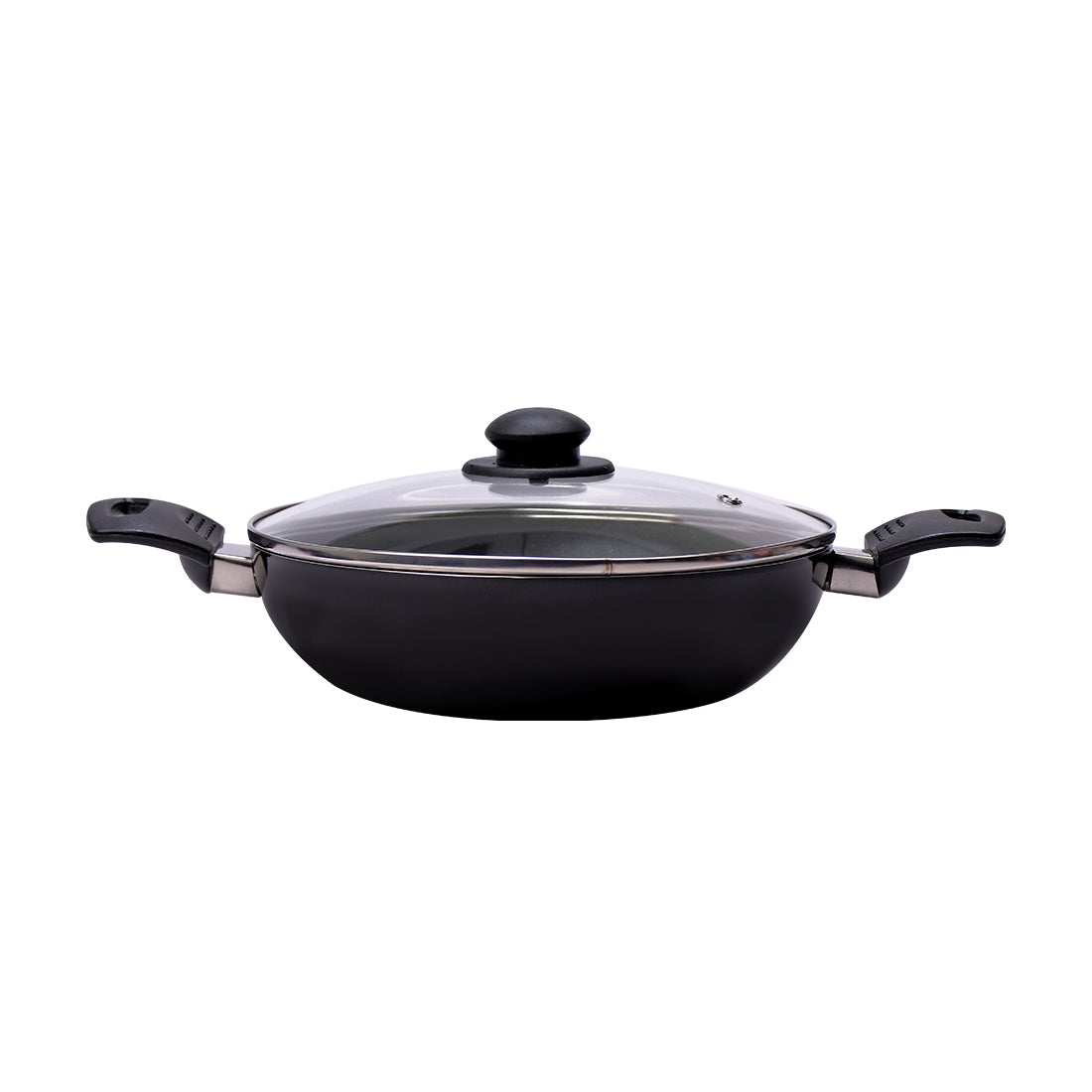 Valencia Non-stick Cookware Set - Black