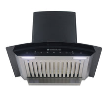 Load image into Gallery viewer, Ultima Curve 60cm Wall Mounted Chimney, Suction 1200 m3/h, Auto-Clean Function, Baffle Filter