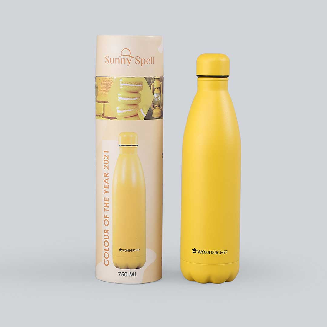 Sunny Spell, 750ml, Double Wall Stainless Steel, Vacuum Insulated, Hot And Cold Flask