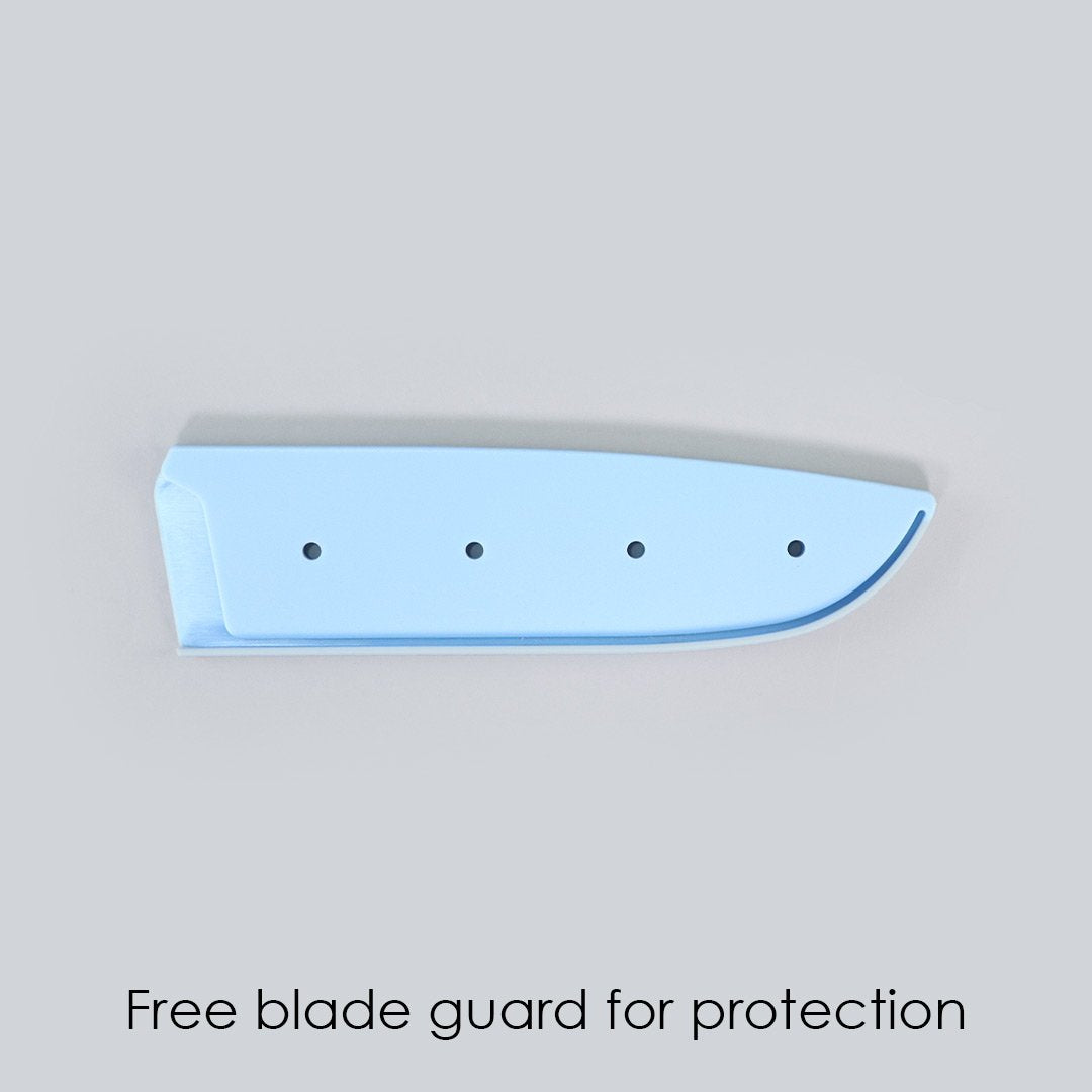 8" Easy Slice Knife (Blue) and 6" Easy Slice Knife (Green)