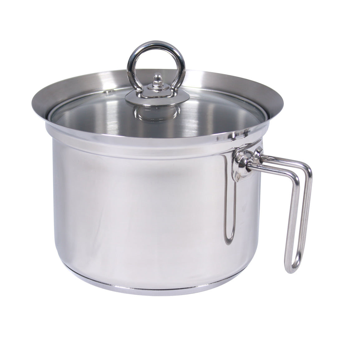 Stanton Milk Boiler with Glass Lid-16cm