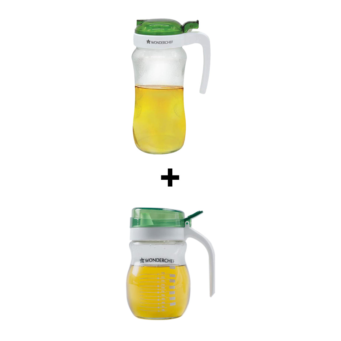 Oil Pourer 1000ML and Oil Pourer Green 550ML