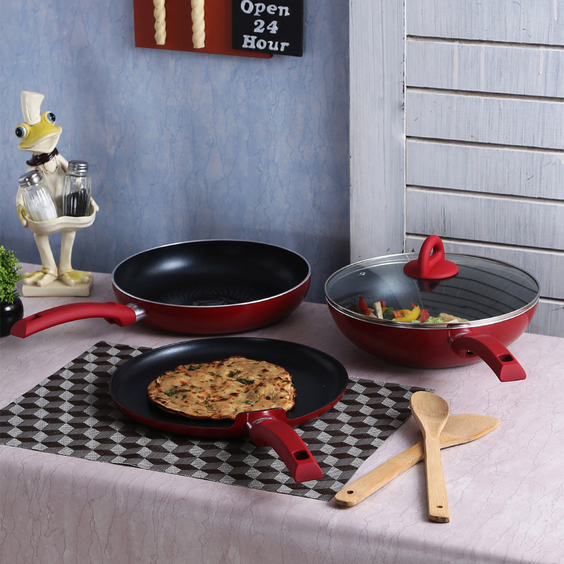 Wonderchef Diamond Pans Set - Wonderchef