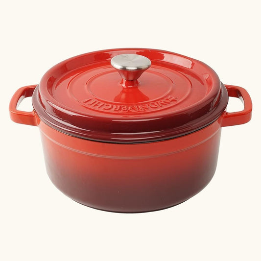 wonderchef-ferro-cast-iron-casserole-with-lid-22cm-red