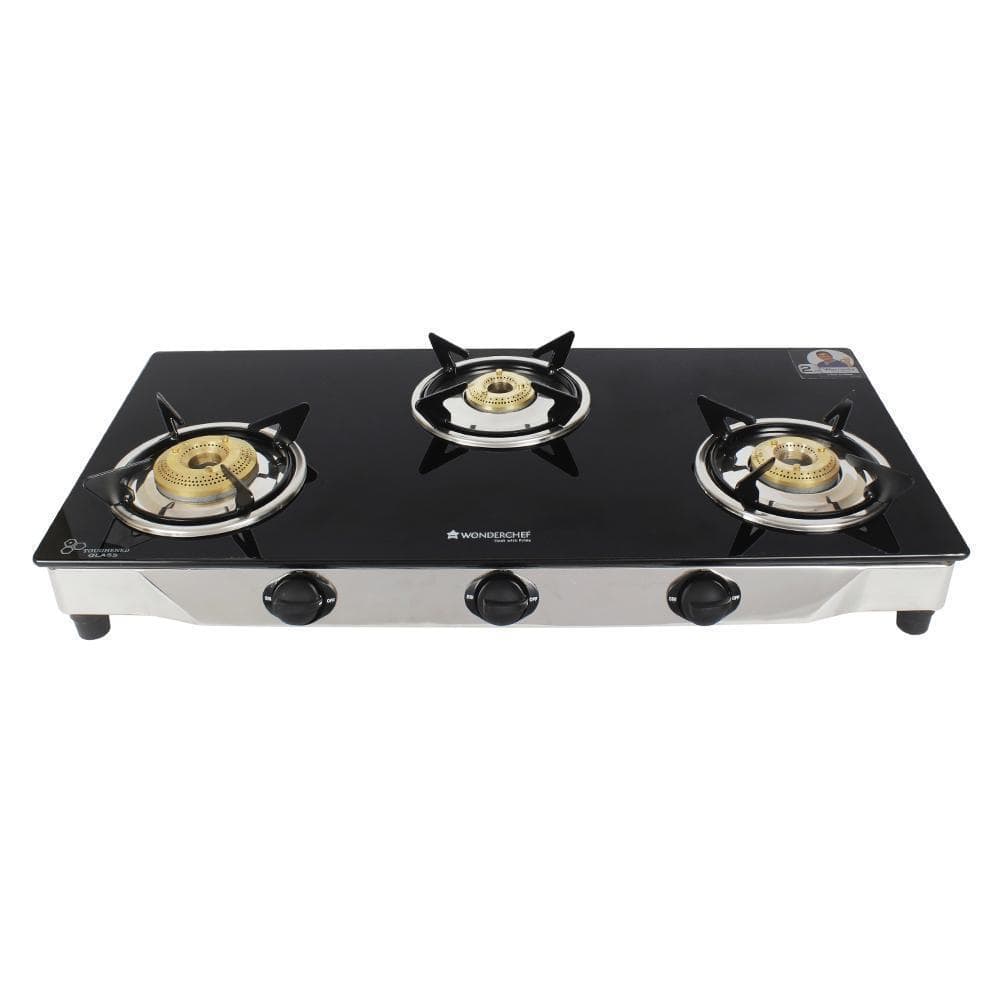 Wonderchef Energy Glass Cooktop 3 Burner