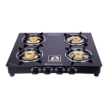 Load image into Gallery viewer, Wonderchef Ultima 4 Burner Glass Gas Stove - Wonderchef