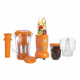 Nutri-Blend Complete Kitchen Machine, 400W, 22000 RPM Mixer-Grinder, Blender, Chopper, Juicer, SS Blades, 4 Unbreakable Jars, 2 Years Warranty, Yellow, Online Recipe Book By Chef Sanjeev Kapoor