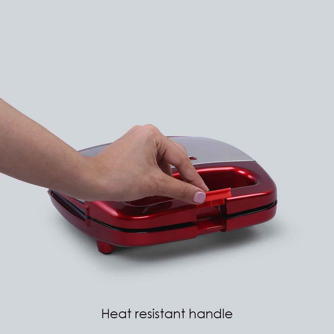 Crimson Edge Sandwich Maker