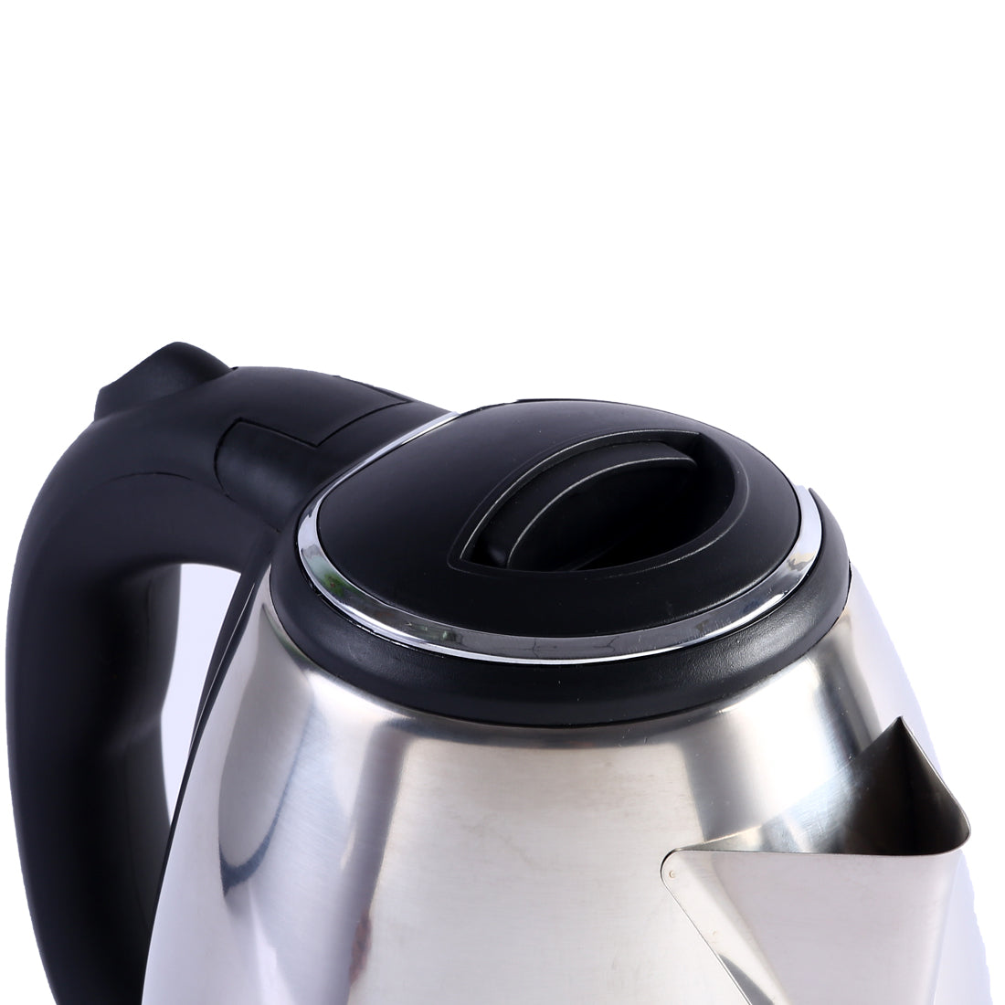 Crescent Electric Kettle, Stainless Steel Interior, Safety Locking Lid- 1.8L, 1800W, 2 Years Warranty