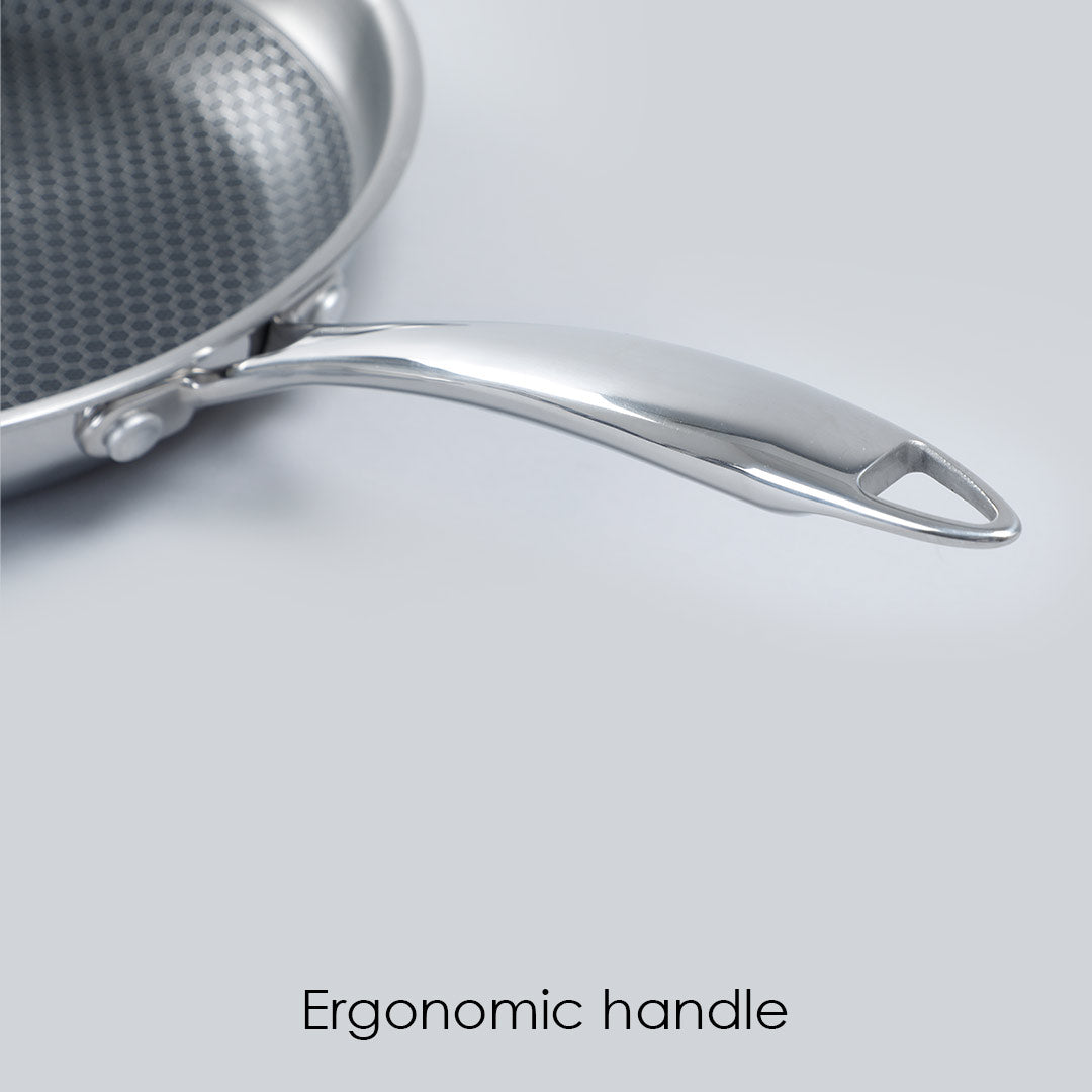 Stanton Stainless Steel Non-stick Frying Pan, 24cm,1.2L, 2.5mm