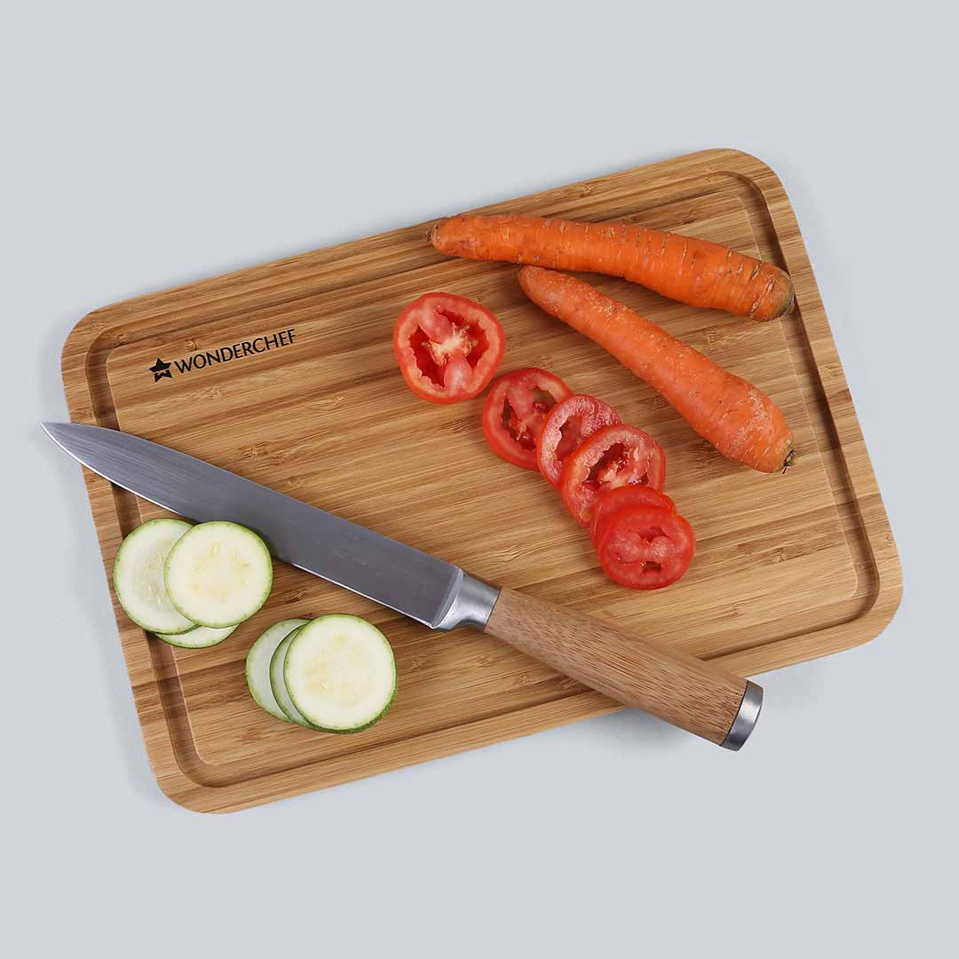 Razor Chopping Board, All Natural Bamboo, Oder and Bacteria resistant