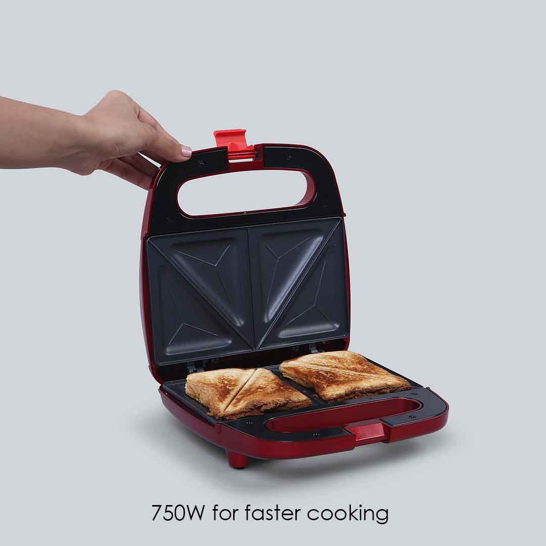 Crimson Edge Sandwich Maker